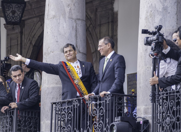 Acto de posesión del Presidente Correa, Quito-Ecuador