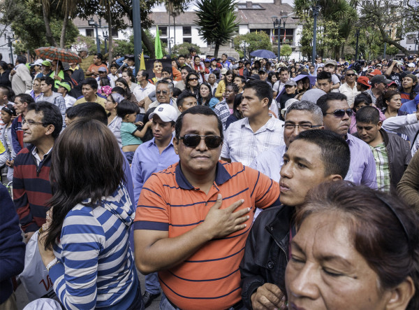 Acto de posesión del Presidente Correa, Quito-Ecuador