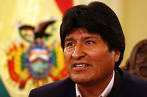 Evo Morales presidente da Bolívia