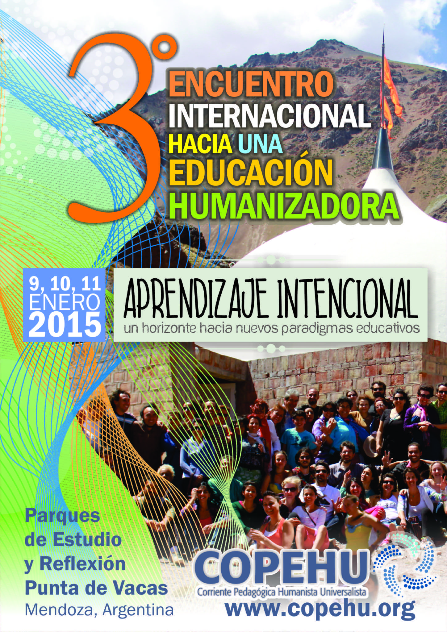 Encuentro Internacional “Hacia una Educación Humanizadora” en la Cordillera de los Andes