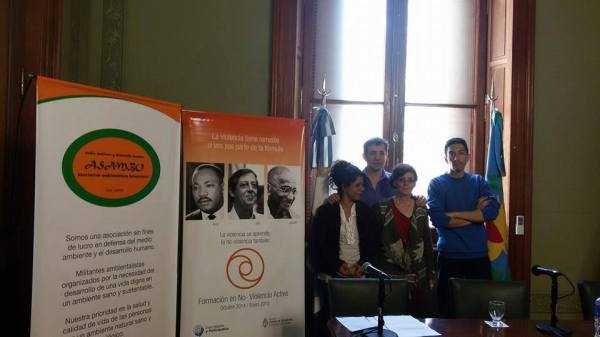 Presentacion campaña en Senado de la Provincia