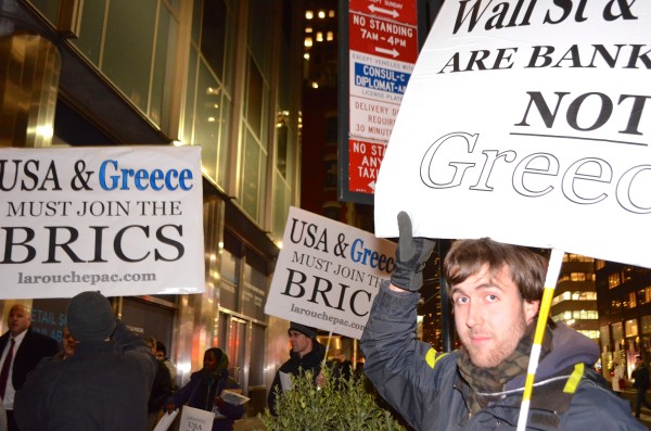 #‎GreeceSolidarity‬ rally in NYC  Wednesday, February 11 in front of the  Delegation of the European Union to the United Nations