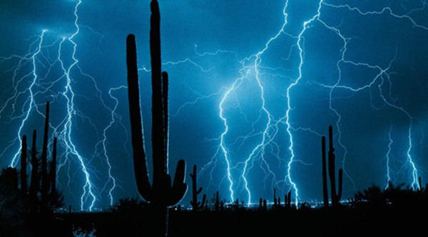 Tormenta de rayos en la Puna, Salta y Jujuy – foto r.a