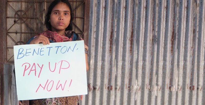 Plus d’un million de signatures: Benetton accepte enfin d’indemniser les victimes du Rana Plaza