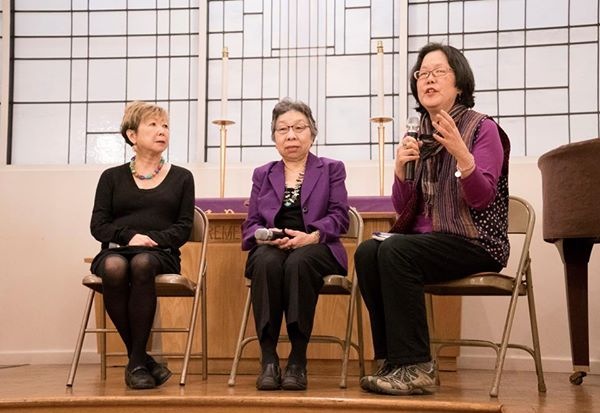 Panel discussion by the redress movement activists  