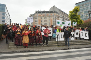 Climate March Brussels 21 Oct Place Schumann