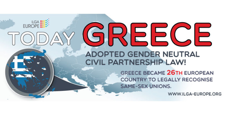 La Grecia riconosce le unioni civili per le coppie dello stesso sesso