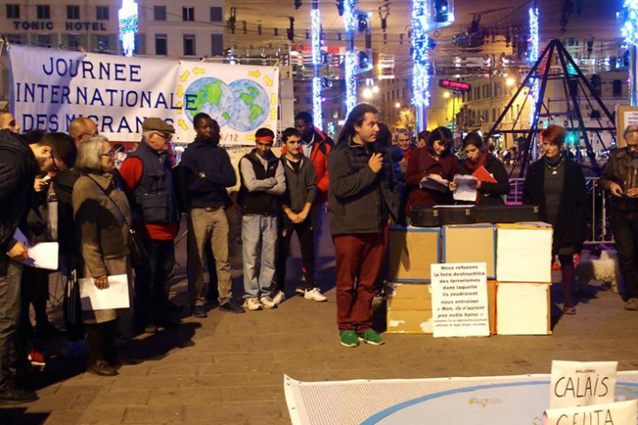 18 décembre à Marseille pour la Journée Internationale des Migrant-e-s, personnes déplacées et réfugié-e-s