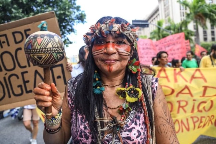 Foto Mídia NINJA. Acto contra el aumento en Río de Janeiro