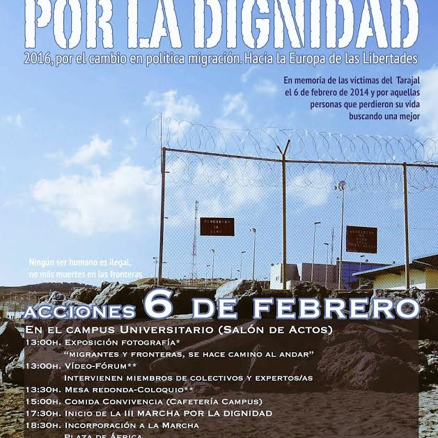 cartel III marcha dignidad ceuta