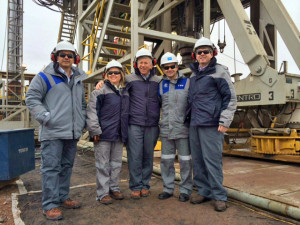 Daniel Poneman, Ex Secretario adjunto de Energía de los Estados Unidos.en visita oficial a Vaca Muerta. (febrero 2014). Foto de la Embajada de Estados Unidos en la Argentina.