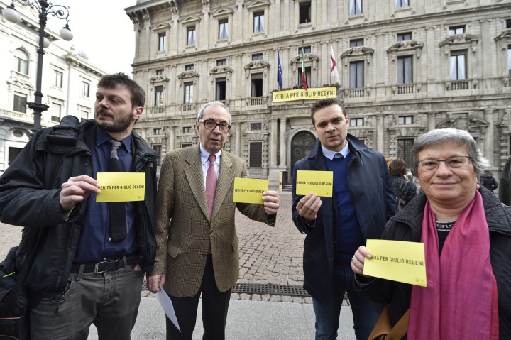 verità x Giulio Regeni Palazzo Marino