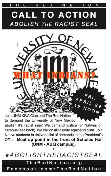 Abolish the University of New Mexico Seal Poster