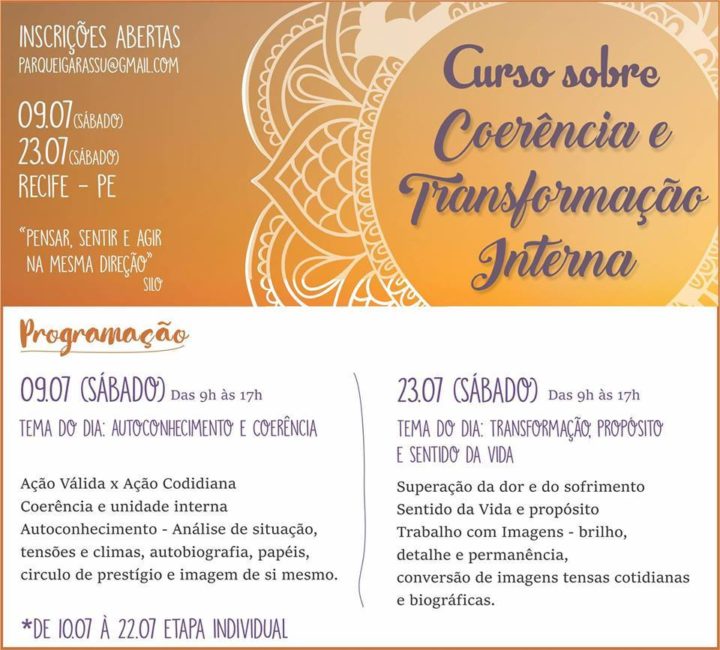 Curso sobre Coerência e Transformação Interna
