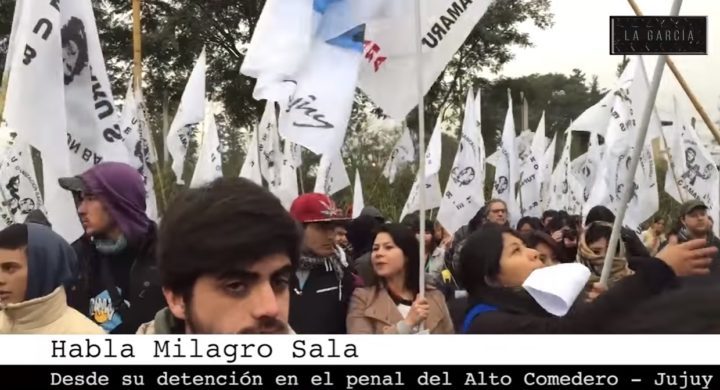 Milagro Sala: represión en Argentina