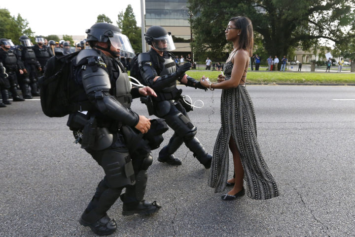 Leshia Evans. Fotografia de Jonathan Bachman /Reuters.