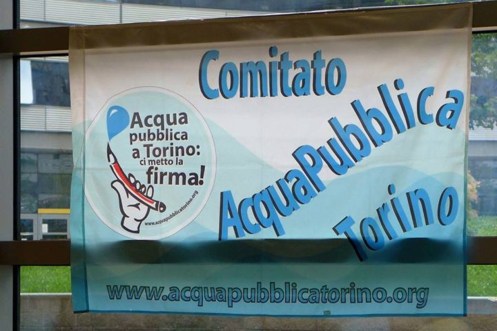 Acqua Pubblica Torino: “Movimento 4 Stelle: quella dell’acqua è stata una meteora”