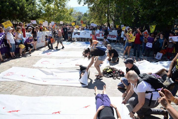 protesta ambasciata 1