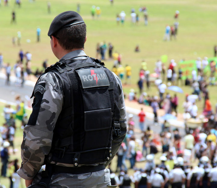 ROTAM, Rondas Ostensivas Táticas Motorizadas Polícia Militar do Distrito Federal. Imagem: Andre Gustavo Stumpf.