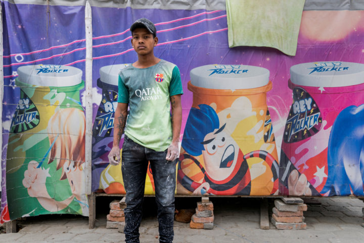 Avance de obra en la estación La Carolina.