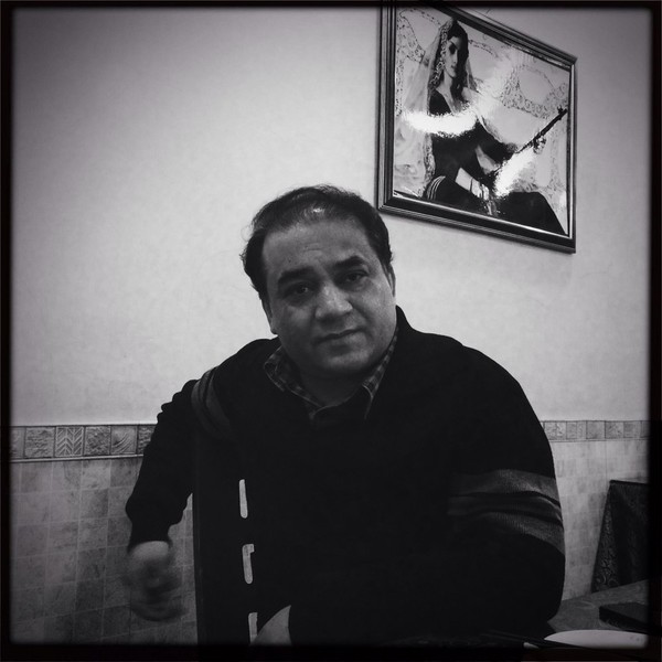 Ilham Tohti, seven days before he was taken away from his home on 15 January 2014. He was an economics professor at Central University for Nationalities in Beijing, the founder of “Uighur Online” website, and a well-known critic of China’s ethnic and religious policies in the Xinjiang Uighur Autonomous Region (XUAR), who was sentenced to life imprisonment on 23 September 2014.