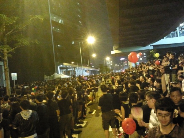 students rally against civic education ploy