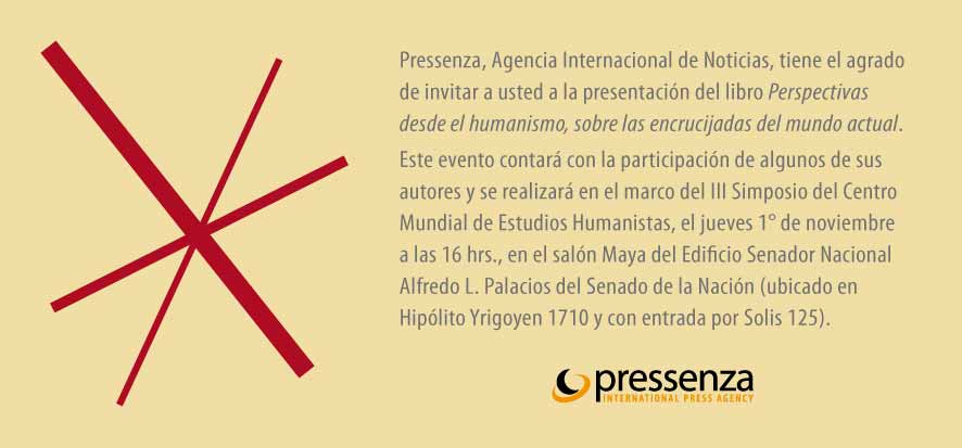 Presentación del Libro Perspectivas desde el humanismo, acerca de las encrucijadas del mundo actual