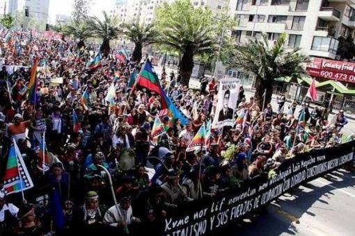 marcha mapuche