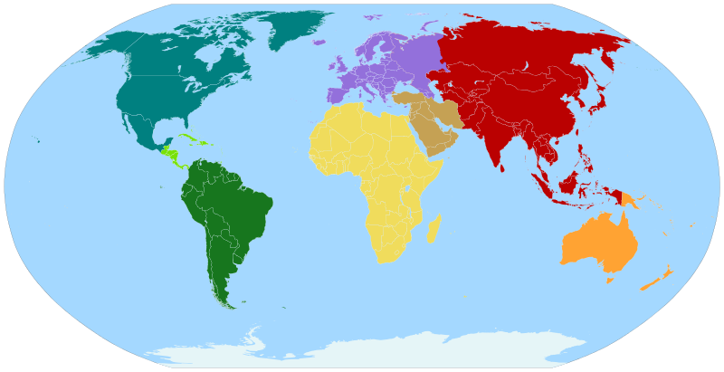 38+ Mapa De Los Continentes Coloreado Image - Sado