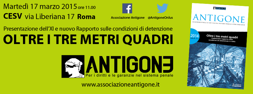 rapporto antigone carceri 2015