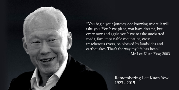 Lee Kuan Yew, dynamic politician and elder statesman
