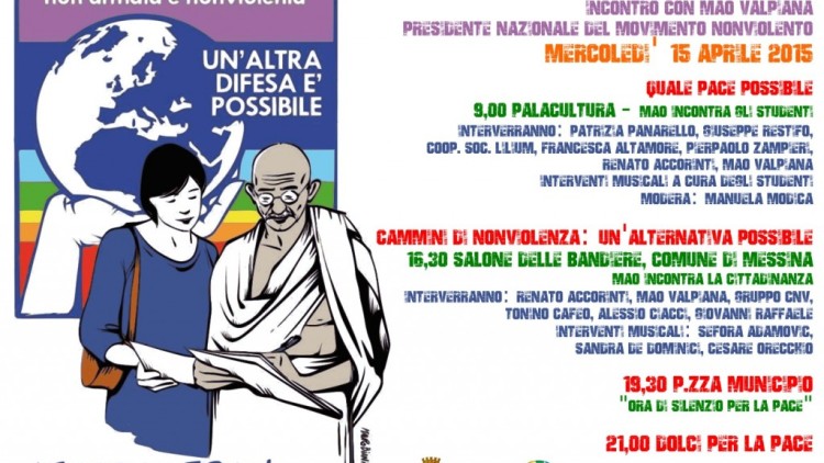 15 aprile messina nonviolenza altra difesa possibile