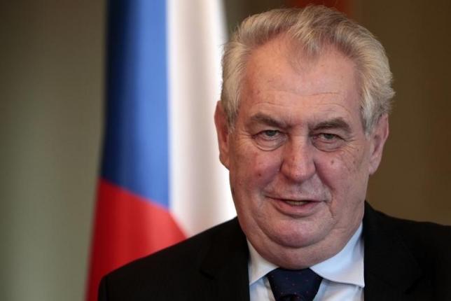 Presidente Repubblica Ceca Milos Zeman