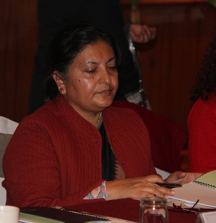 nepal donna presidente