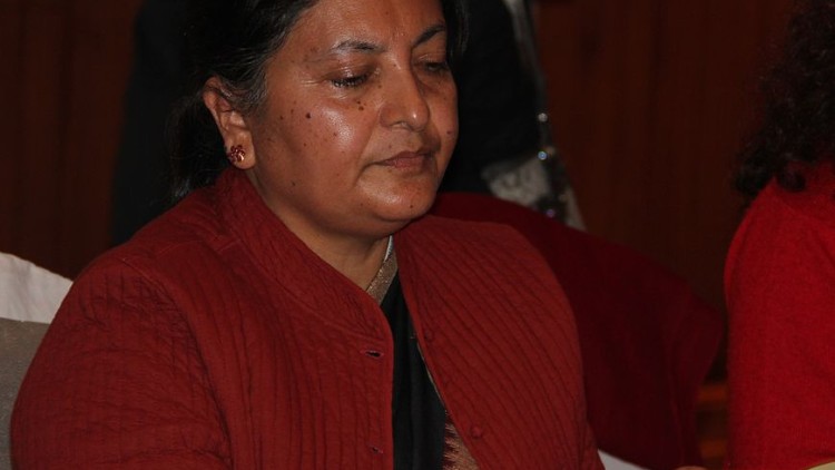 nepal donna presidente