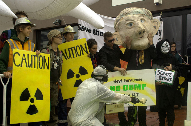 pericolo nucleare scanner