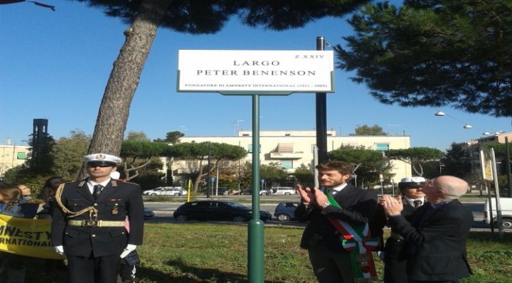 largo peter benenson roma amnesty