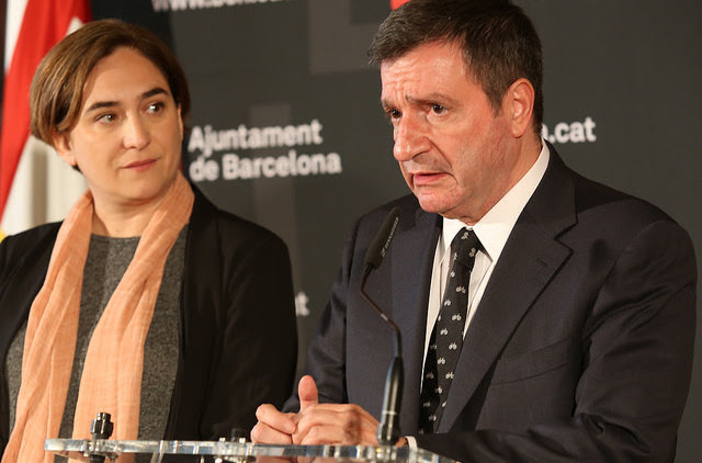 Alcaldes de Barcelona y Atenas