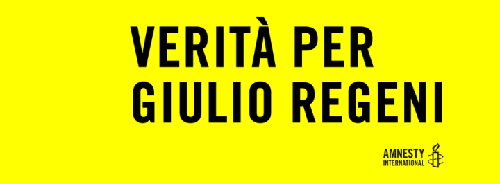 verità giulio regeni amnesty