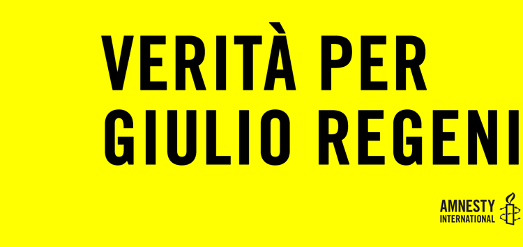 verità giulio regeni amnesty
