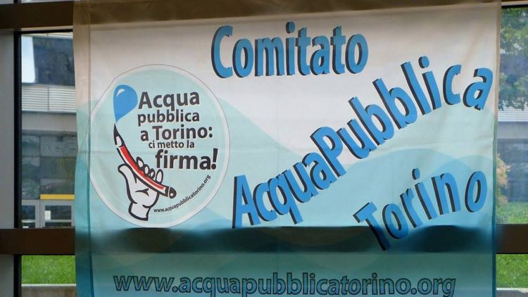 acqua pubblica torino
