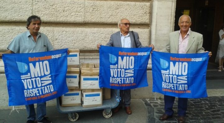 forum acqua pubblica firme camera