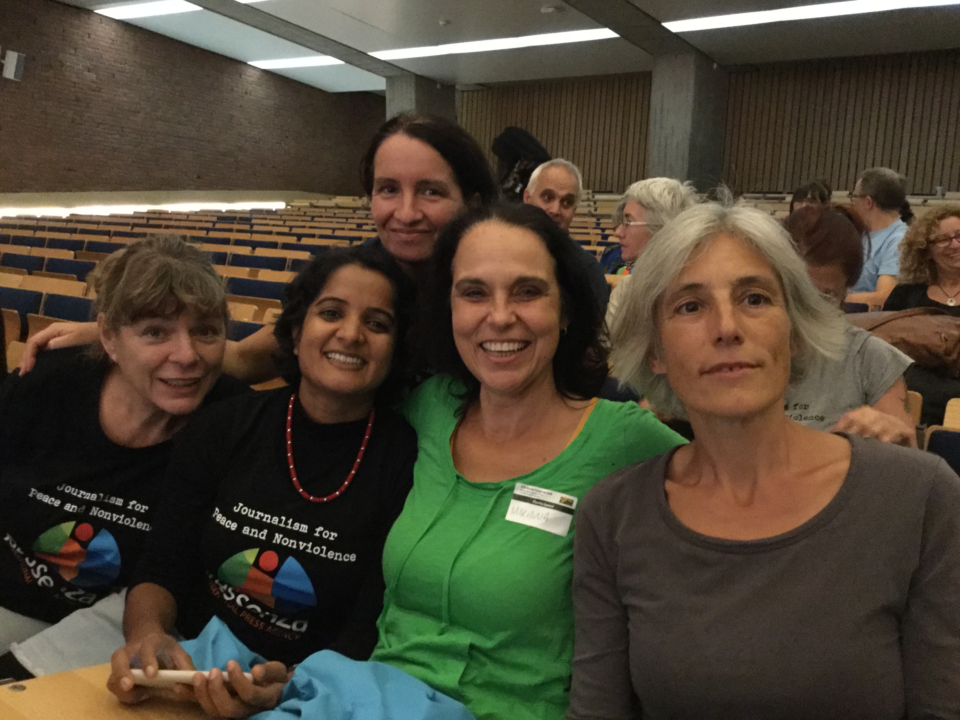 Congrès Mondial de l’International Peace Bureau IPB 2016, les voix humanistes