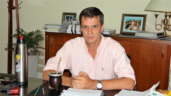 Enrique Cresto intendente de Concordia, Entre Ríos, Argentina