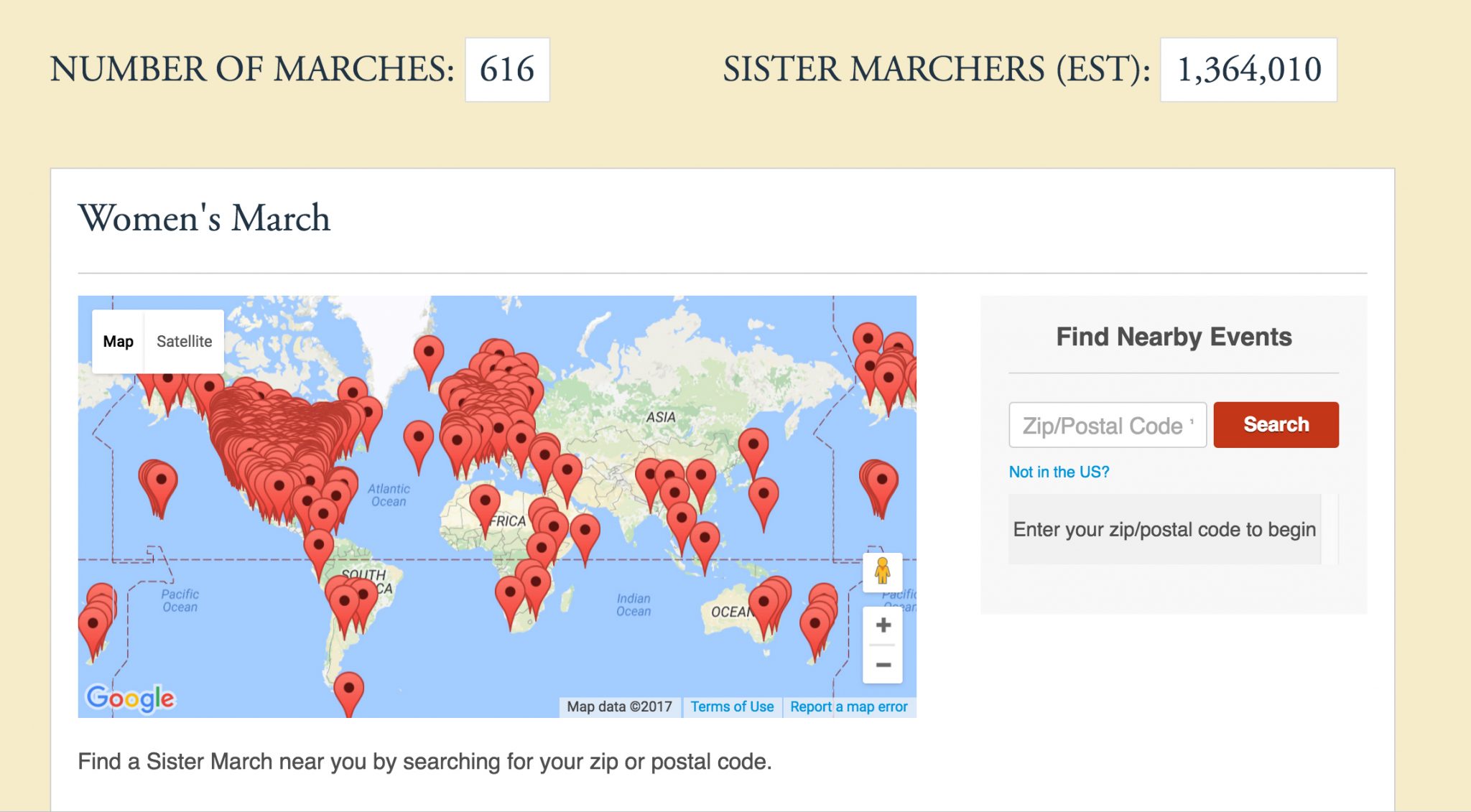 Women’s March On Washington Multiply to 600 ‘Sister Marches’