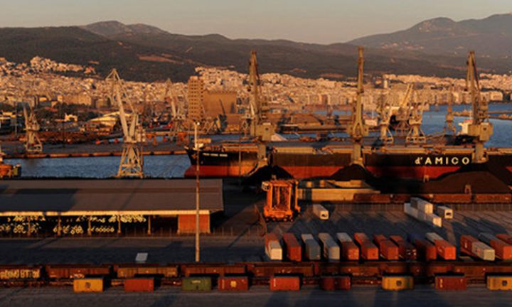 Le port de Thessalonique