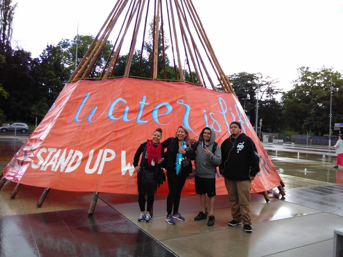 The Water Protectors in Geneva
