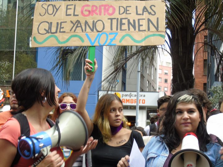 Cacerolazo 2018 en Quito por el 8M