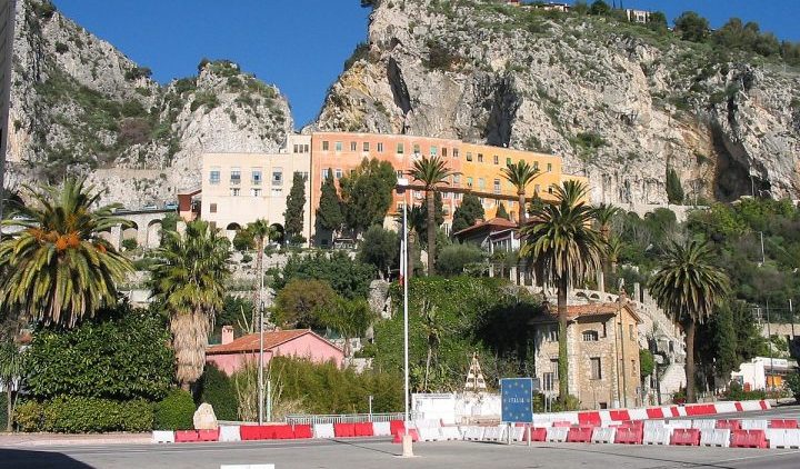 Frontière France - Italie à Menton