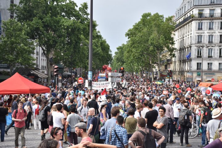 [Reportage-photo] Marée populaire : une manifestation pour la recherche d’un autre type de société